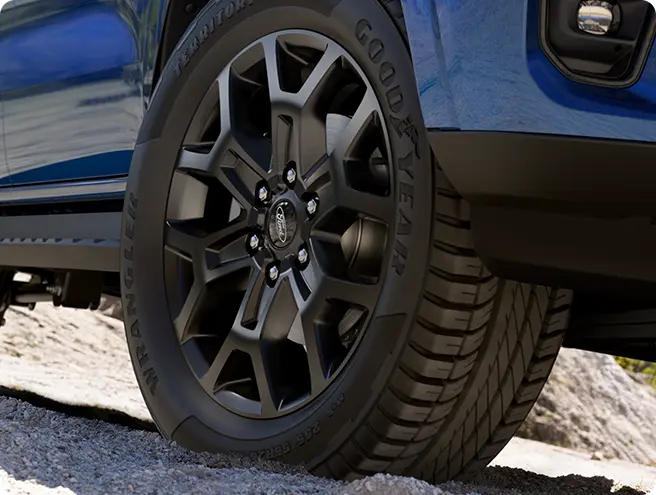 Gloss black alloys