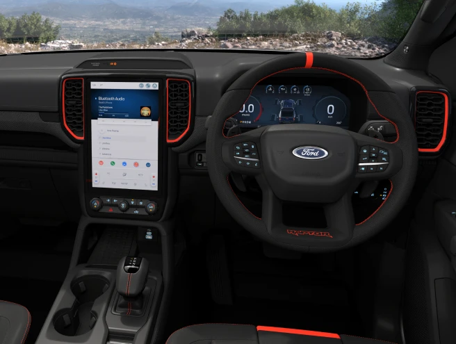 Ford Ranger Raptor Interior View