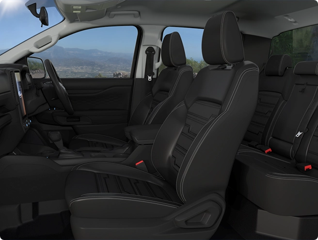 Ebony interior finish