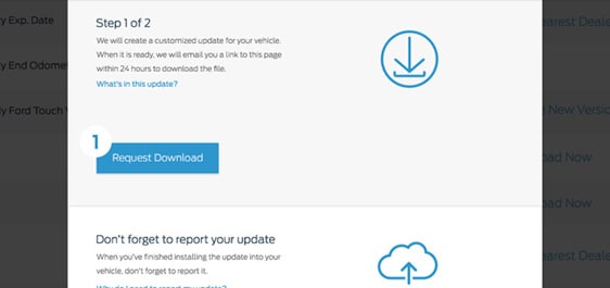 ford software update download