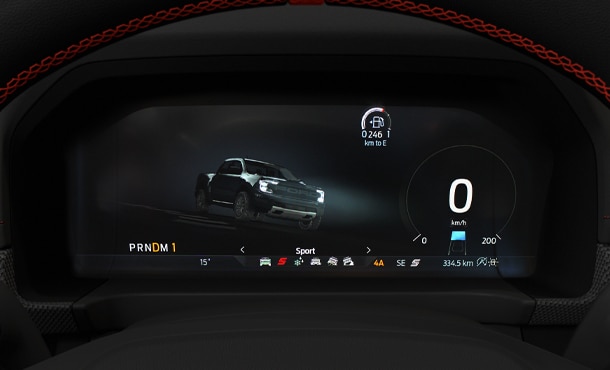 12.4-inch Digital Instrument Cluster