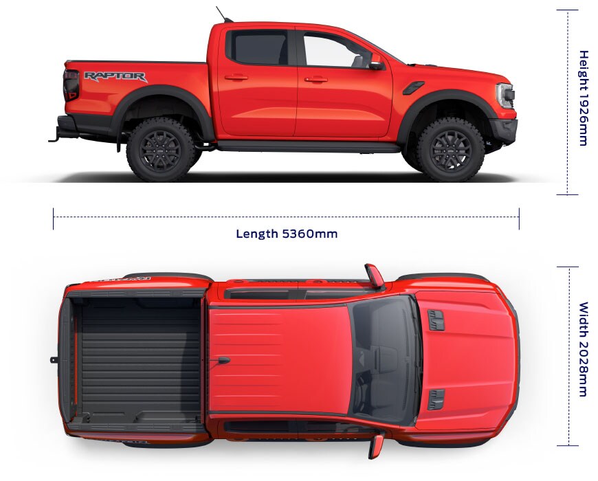 NextGen Ford Ranger Raptor 2022 สเปคกระบะเจนใหม่ Ford ประเทศไทย