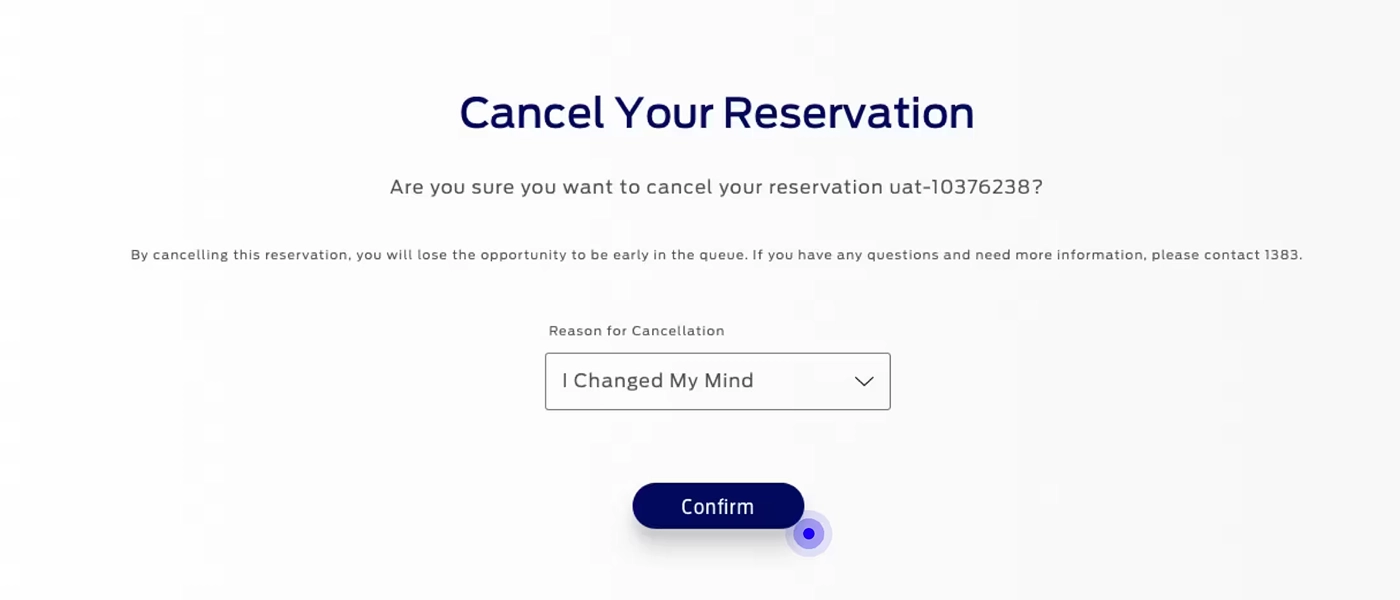 Cancel and refund