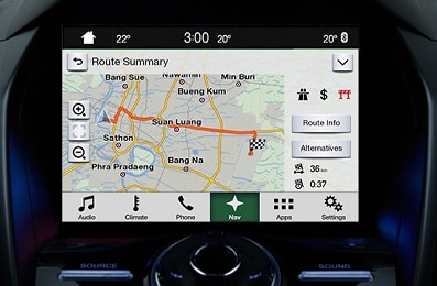 SYNC Navigation: Get Directions