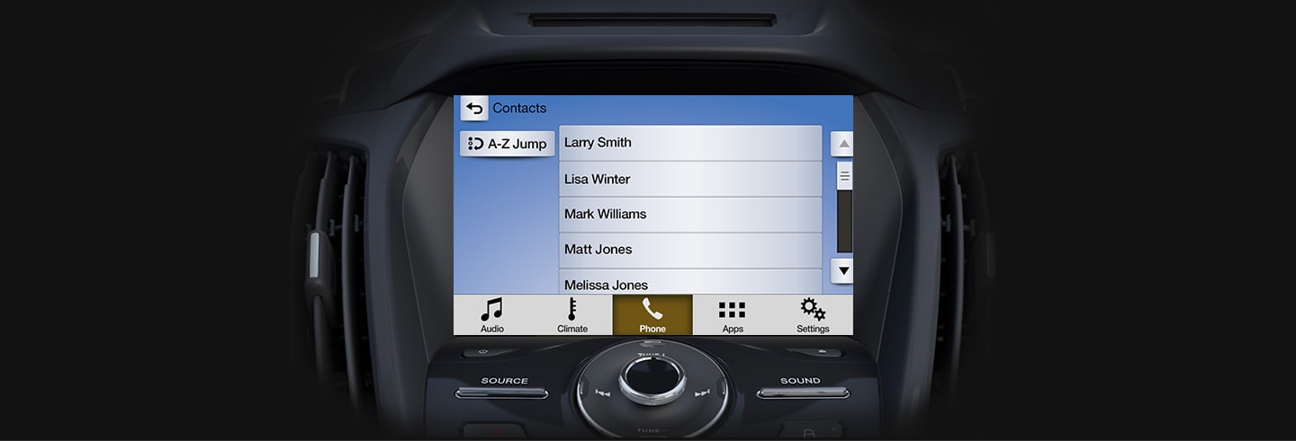 วิธีจัดการรายชื่อผู้ติดต่อด้วยระบบสั่งงานด้วยเสียง SYNC™ 3 