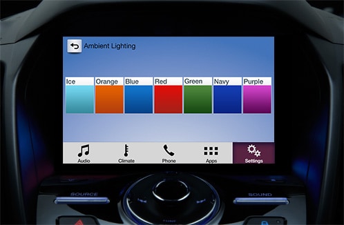 การปรับแสงในห้องโดยสารด้วยระบบการสั่งงานด้วยเสียง SYNC™ 3