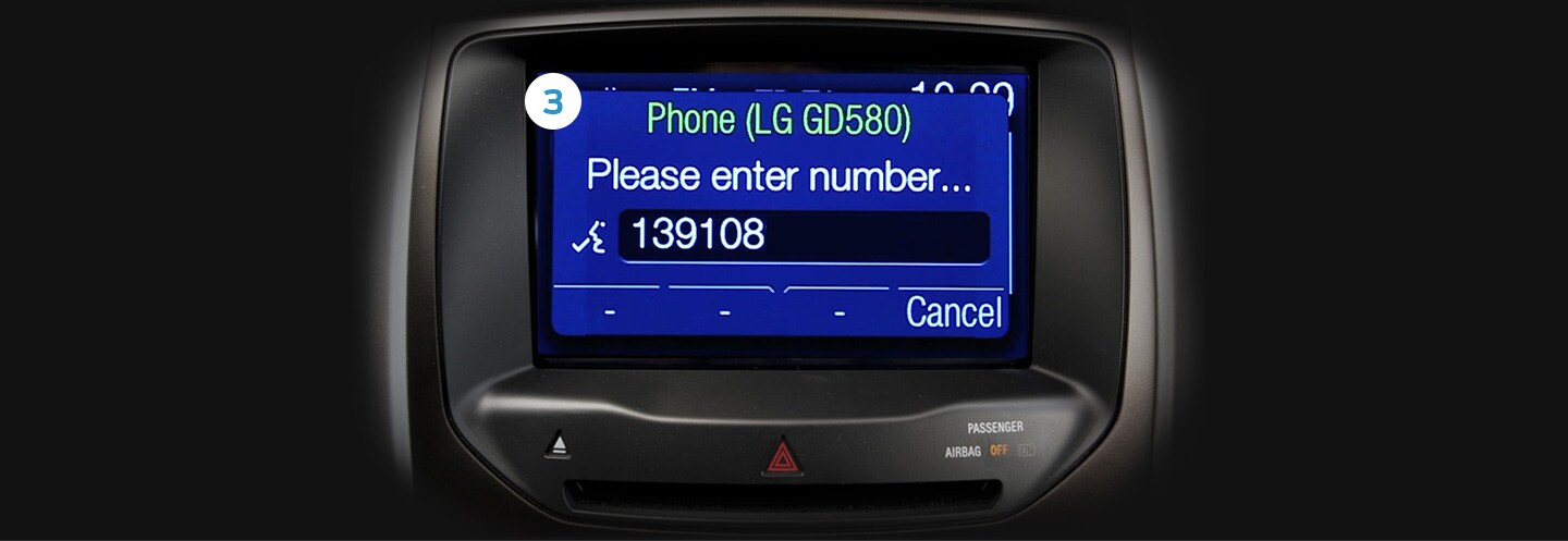 How to dial a number, hands-free