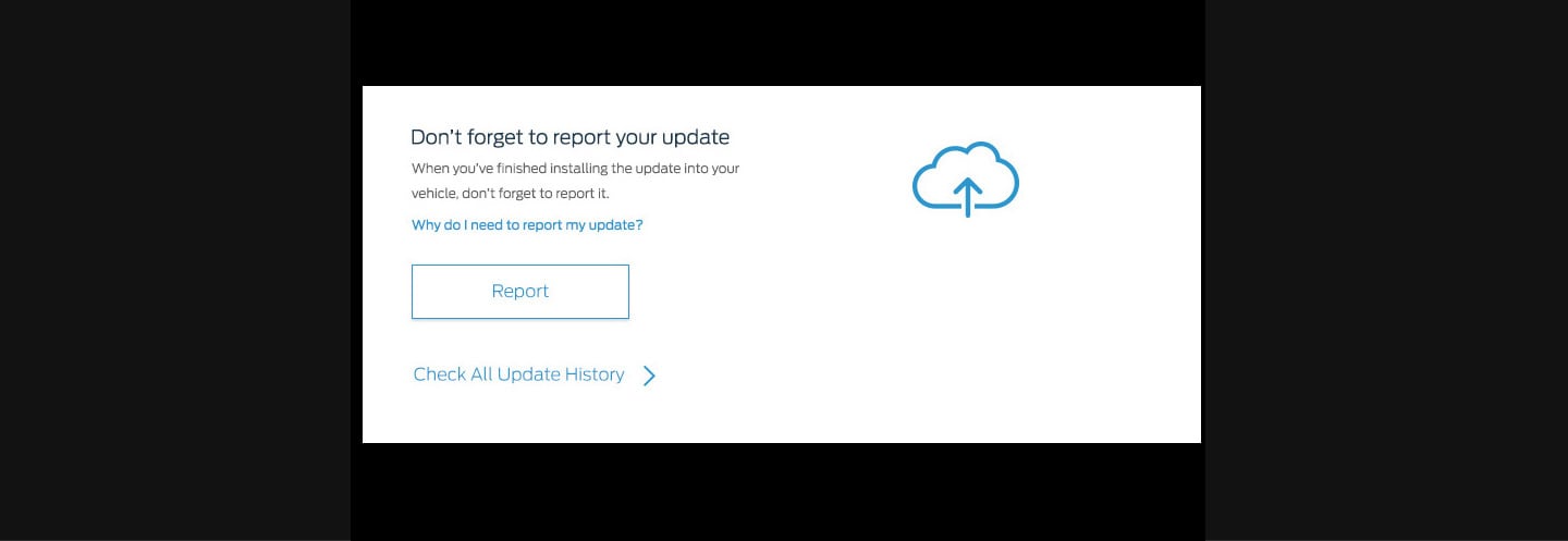 report a successful installation